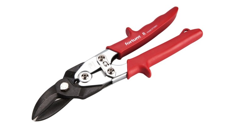FORTUM 4770901 Nůžky na plech převodové pravé 255 mm