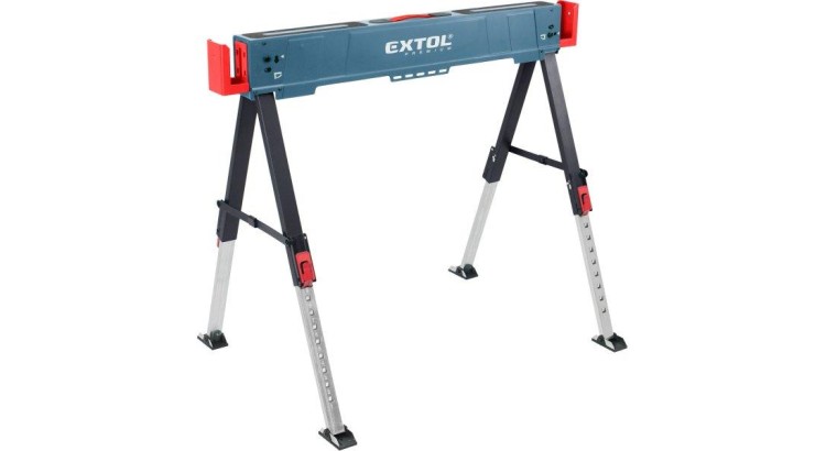 EXTOL 8859999 Koza stavební skládací 1kus, nosnost 550kg, výška 60-85cm