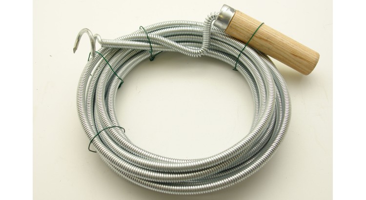 Spirála 9 mm 5 m na čištění odpadu