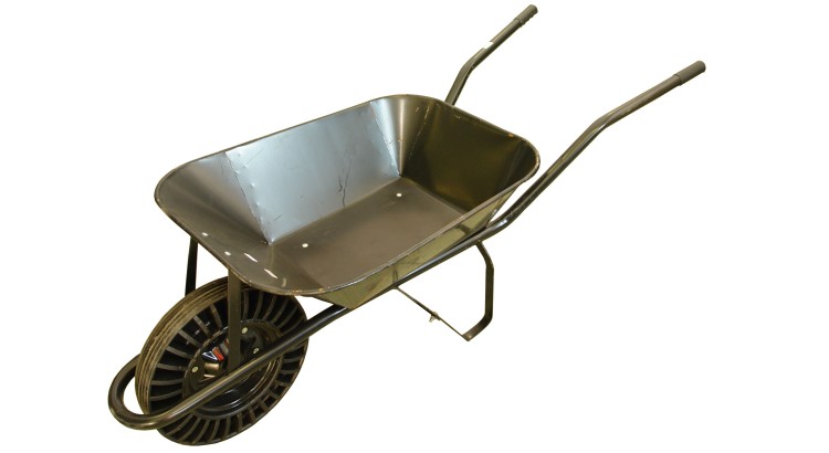 Kolečko stavební  60 l plné kolo