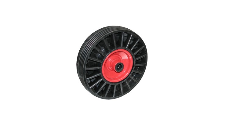 Kolo pryžové kovový disk 260/20 válečkové ložisko