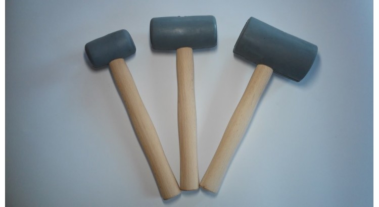 Palice gumová PROFI 65mm světlá