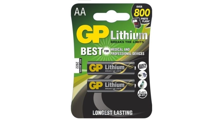 GP FR6 (AA) 2 ks v blistru Baterie