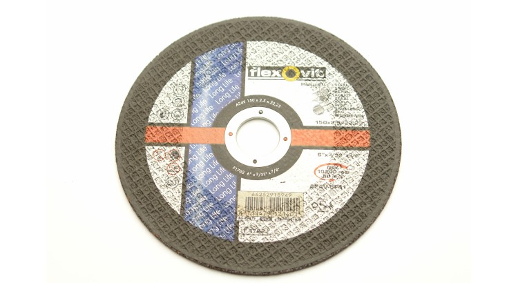 Flexovit F1762 Kotouč řezný na ocel 150x2,5x22,2