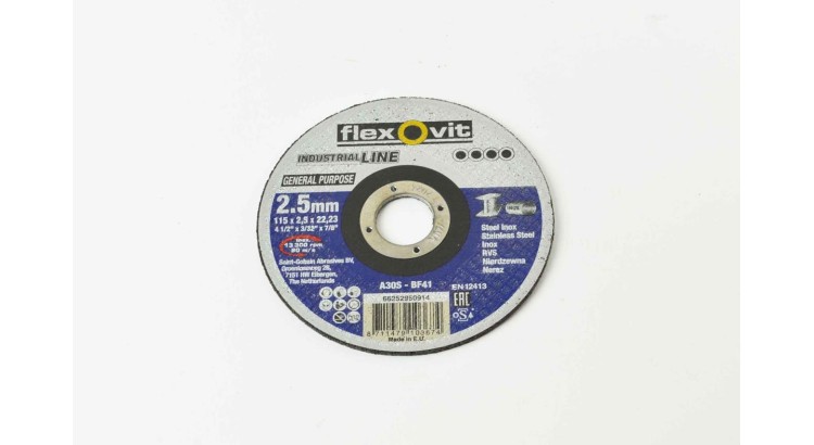 Kotouč 115x2,5x22,2 BF41 INOX F1243