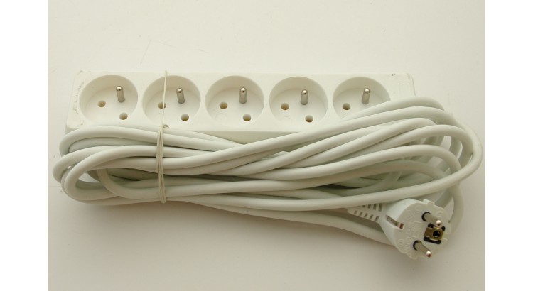 Emos P0515 Prodlužovák 5 zásuvek 5 m ~250 V/10 A