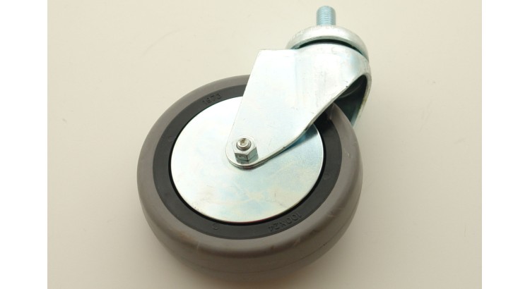 Kolo otočné EGA 80/VLP M10x25 šedá guma