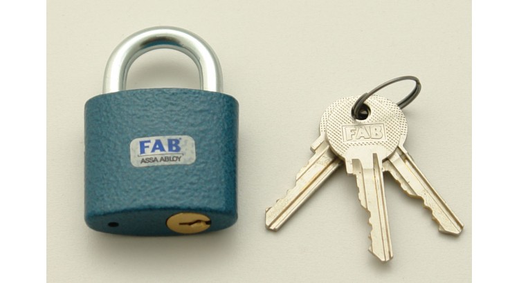 FAB 110203 Zámek visací 30H/63 3 klíče