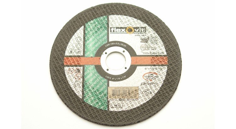 Flexovit  L1812 Kotouč 150x3,0x22,2 C 24 R - BF41 kámen