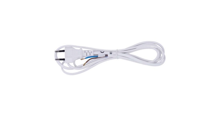 Emos S15272 Flexo šňůra PVC 2x0,75mm 2m bílá