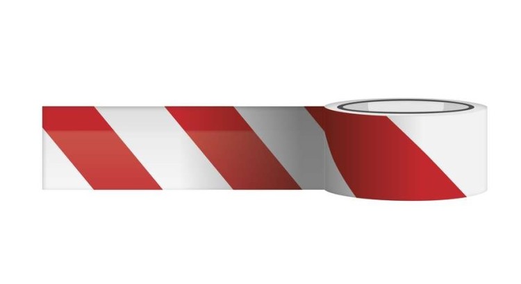 EMOS Páska vytyčovací 75mm / 250m