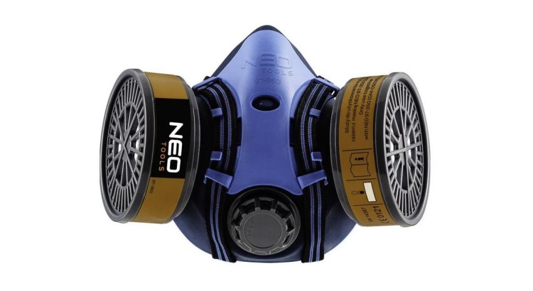 NEO tools 97-352 Maska ochranná dýchací, 2x filtr