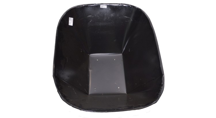 Korba na kolecko 150 l plech. T