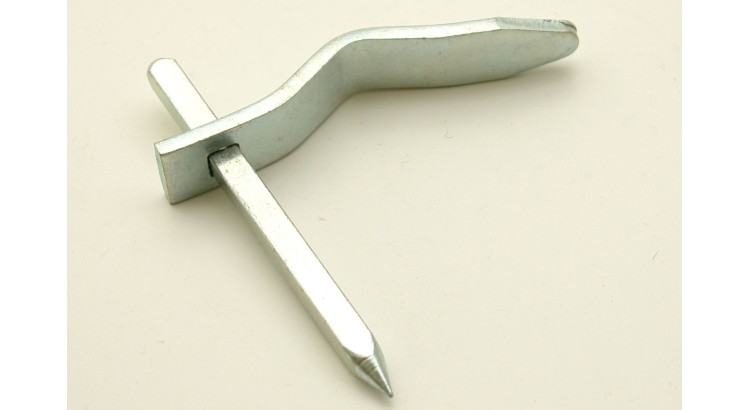 Skoba fasadická pozink