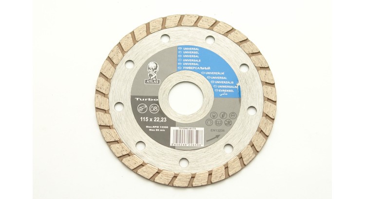 Atlas T 125/22,2 Kotouč diam turbo