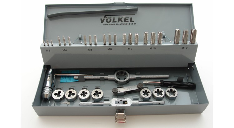 Völkel Sada závitníků+očka M3-12