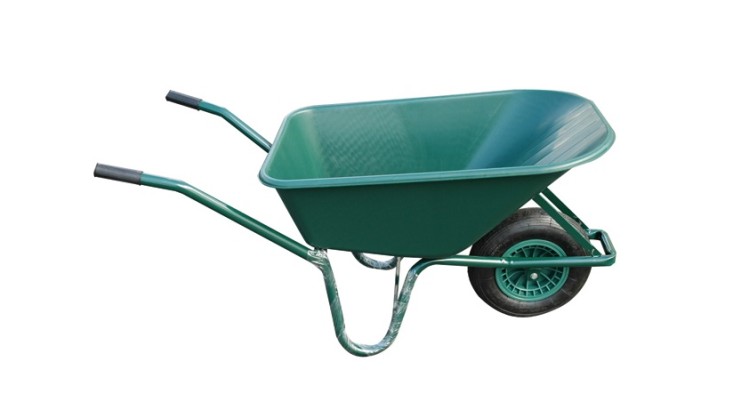 Kolečko hospodářské KH 100 l plast. kor. foukací kolo