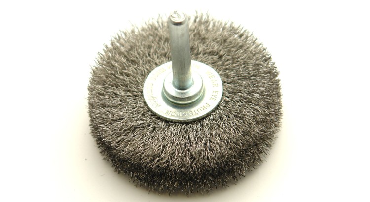 Kartáč drátěný 60x10 stopka 6 mm