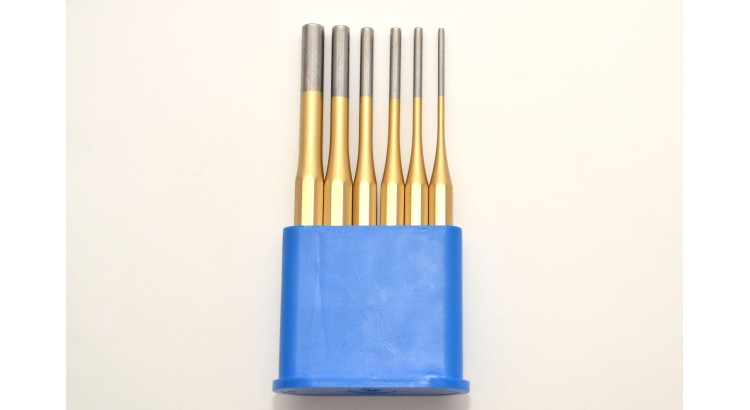 Vyrážeč závlaček 6 díl. 3-10 mm