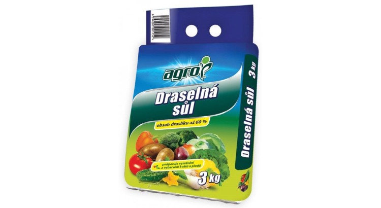 AGRO Draselná sůl 3 kg