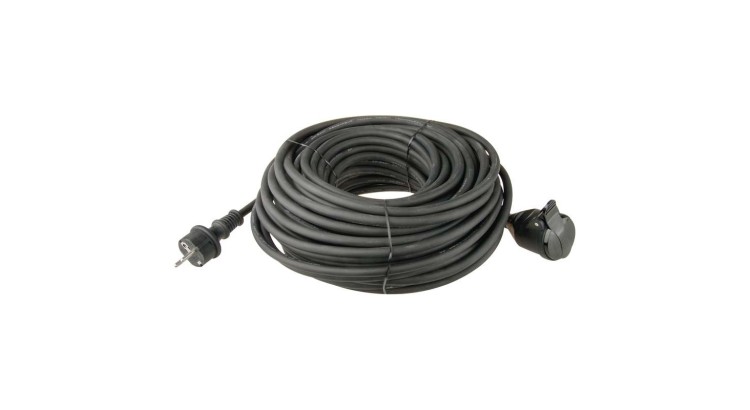 Emos P01710 Kabel prodlužovací gumový spojka 3x1,5mm 10m