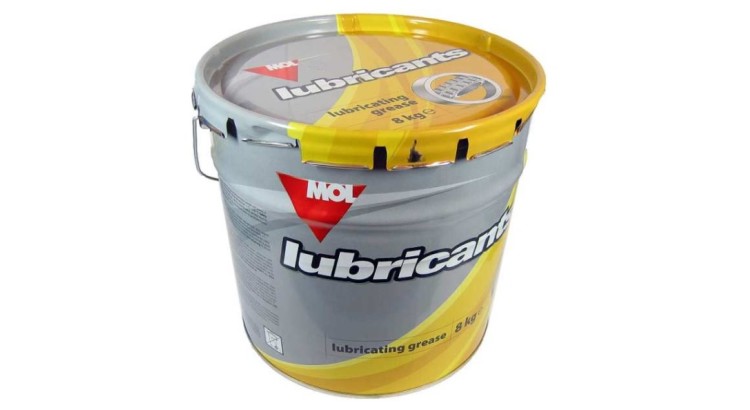 Komplexní hlinité plastické mazivo MOL Alubia AK 2 8 kg