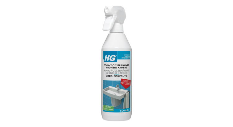 HG 218 Pěnový čistič vodního kamene 0,5 l