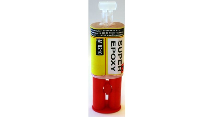 Lepidlo dvousložkové M8210 25 ml Super epoxy