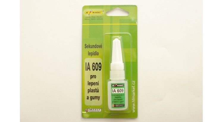 Lepidlo IA609/10 na o krouzky a plasty Kyanakryl 10g