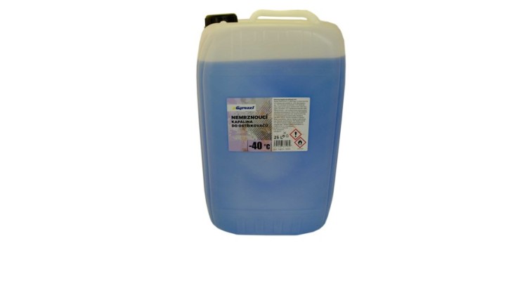 Kapalina do ostřikovačů AGROZET -40°C 25 L