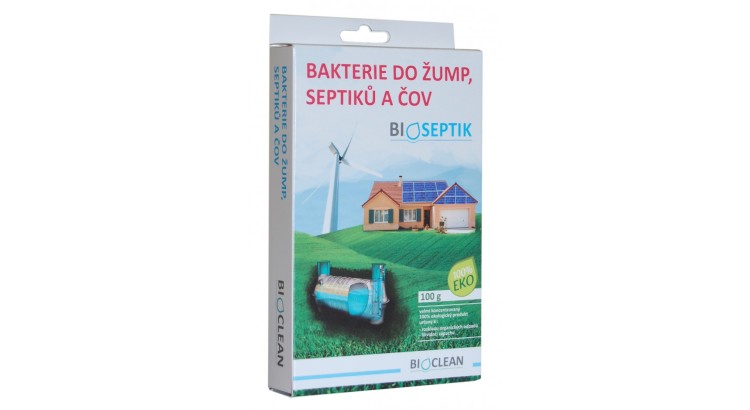 BIOCLEAN Bioseptik bakterie do žump a septiků 100g
