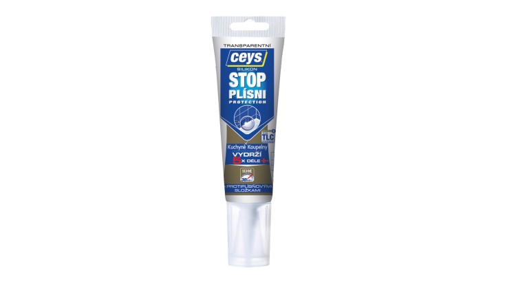 CEYS 42505573 SILIKON Stop plísni transparent tuba 125ml