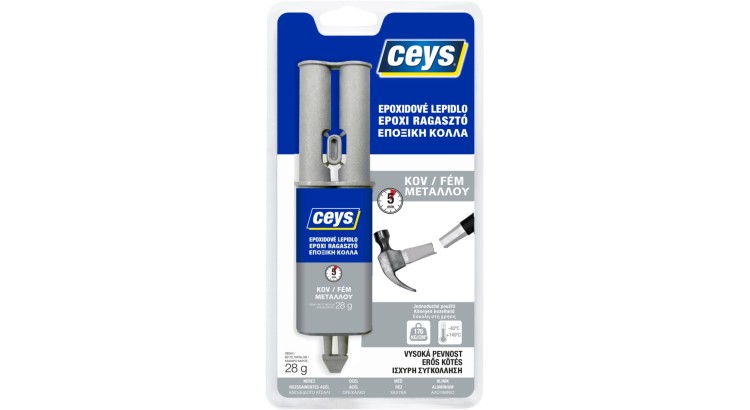 CEYS 48510230 Epoxidové lepidlo dvousložkové kov 28g