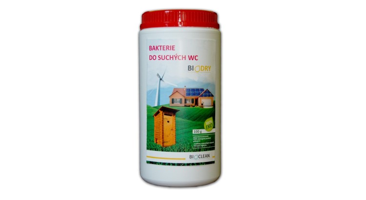 BIOCLEAN Biodry bakterie do suchých WC 1kg