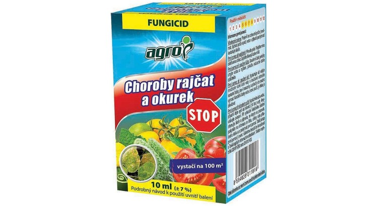 AGRO Choroby rajčat a okurek STOP 10 ml
