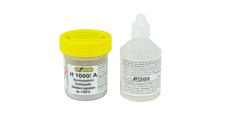 H 1000 Lepidlo vysokoteplotní do 760°C, 100g