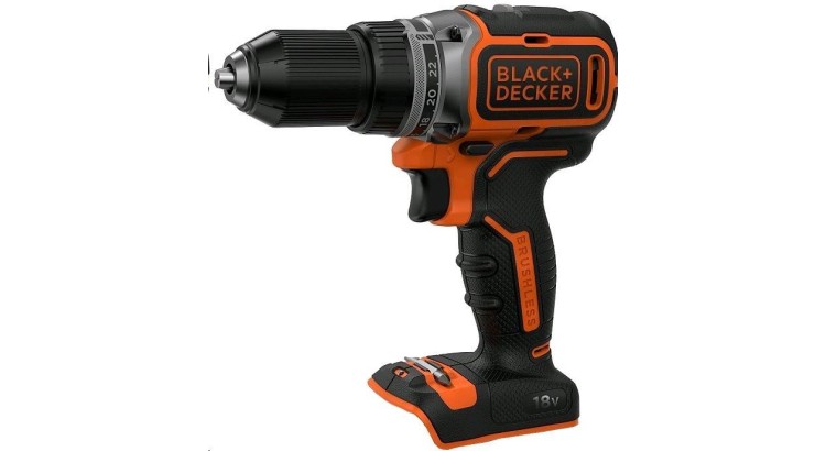 BLACK&DECKER BL186N Aku vrtačka s bezuhlíkovým motorem 18V bez baterie a nabíječ