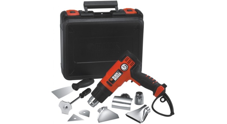 BLACK&DECKER KX2200K horkovzdušná pistole 2000 W, kufr