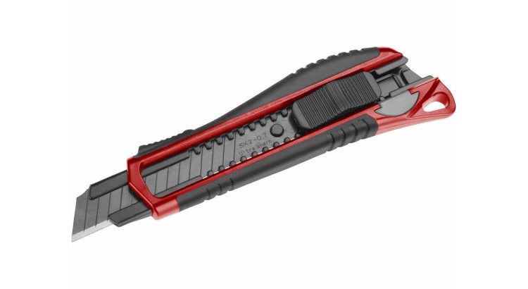 Fortum 4780024 Nůž ulamovací s kovovou výztuhou, 18mm, Auto-lock