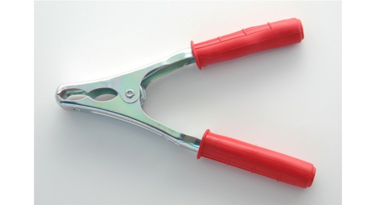 200A Krokosvorka pozinkovaná červená na 200 A