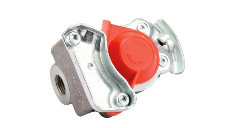 9522002210 Hlava spojky automatická M16x1.5 červená