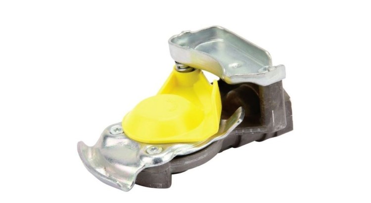 4522000120 Hlava spojky otevřená M22x1.5 žlutá