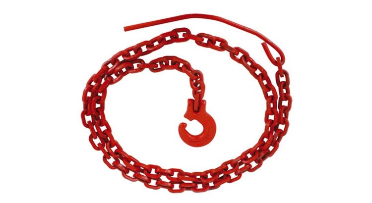 Úvazek pr.7/2,5 m červený