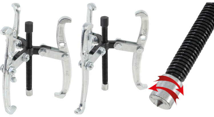 BGS Technic BGS107726 Vnější/vnitřní 3ramenný stahovák 25 ÷ 160 mm