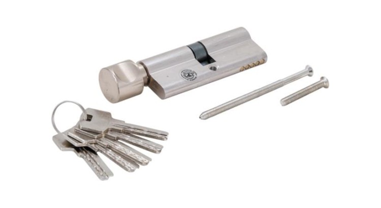 KRAFTMANN BGS1085280 Bezpečnostní cylindrický zámek s knoflíkem 80mm