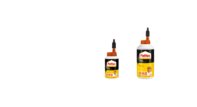 PATTEX WOOD EXPRESS D2 lepidlo na dřevo 250g