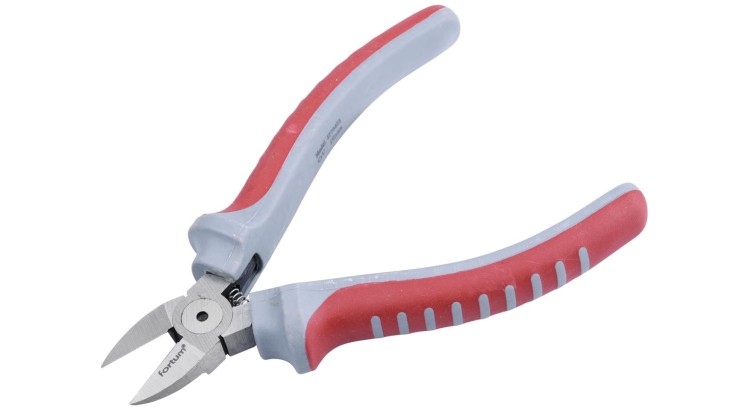 FORTUM 4770403 Kleště štípací boční pro elektroniku, 150mm, 61CrV5