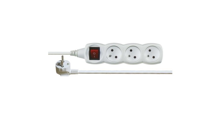 Emos P1317 Prodlužovák 3 zásuvky 7 m+vyp~250 V/10 A