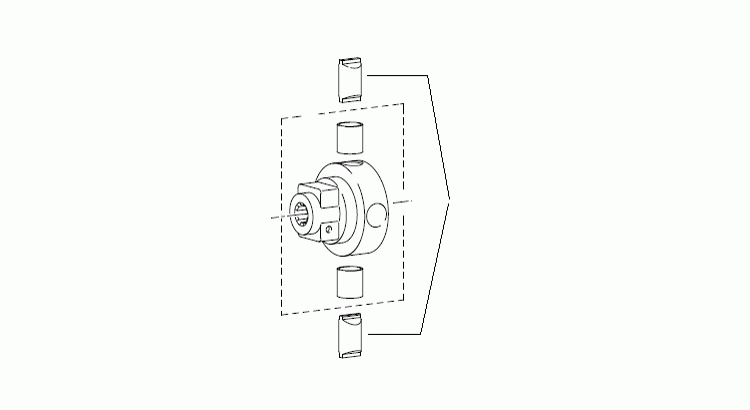 GKN Walterscheid 1364636 / 364636 / 59.23.00 Palec spojky K64/2