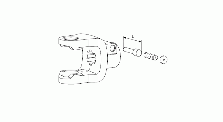 GKN Walterscheid 1339107 / 339107 Sada Agraset 101